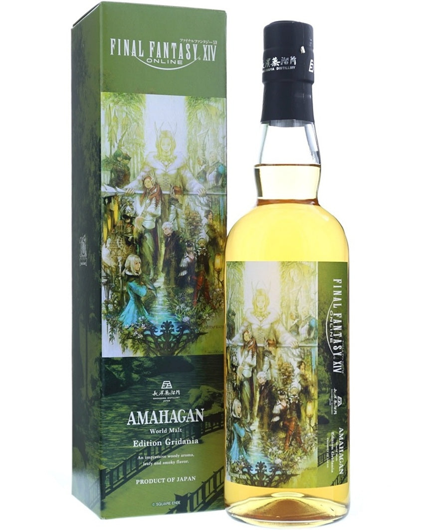 FINAL FANTASY XIV AMAHAGAN Edition Gridania 箱付き ファイナルファンタジーXIV グリダニア 長濱蒸溜所 ウイスキー