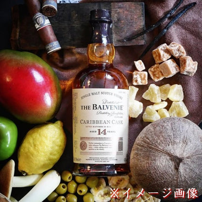 ザ・バルヴェニー 14年 カリビアンカスク 700ml 43% 箱付き シングルモルトウイスキー