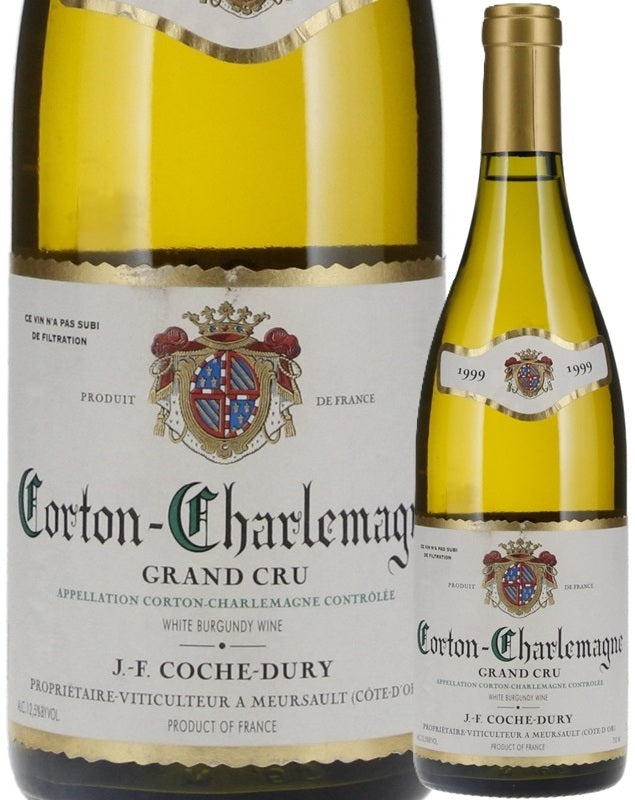 ジャン・フランソワ・コシュ・デュリ コルトン・シャルルマーニュ グラン・クリュ 1999 ブルゴーニュ 白ワイン