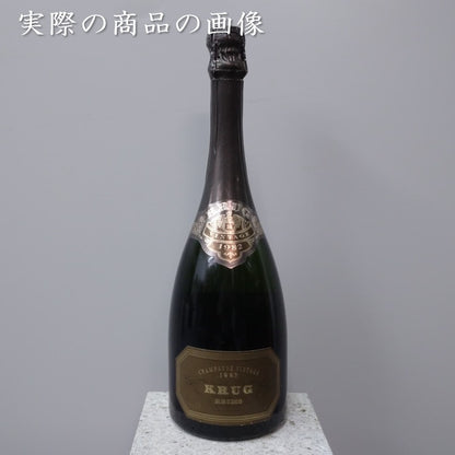 クリュッグ ヴィンテージ 1982 シャンパン 750ml 箱なし 正規品