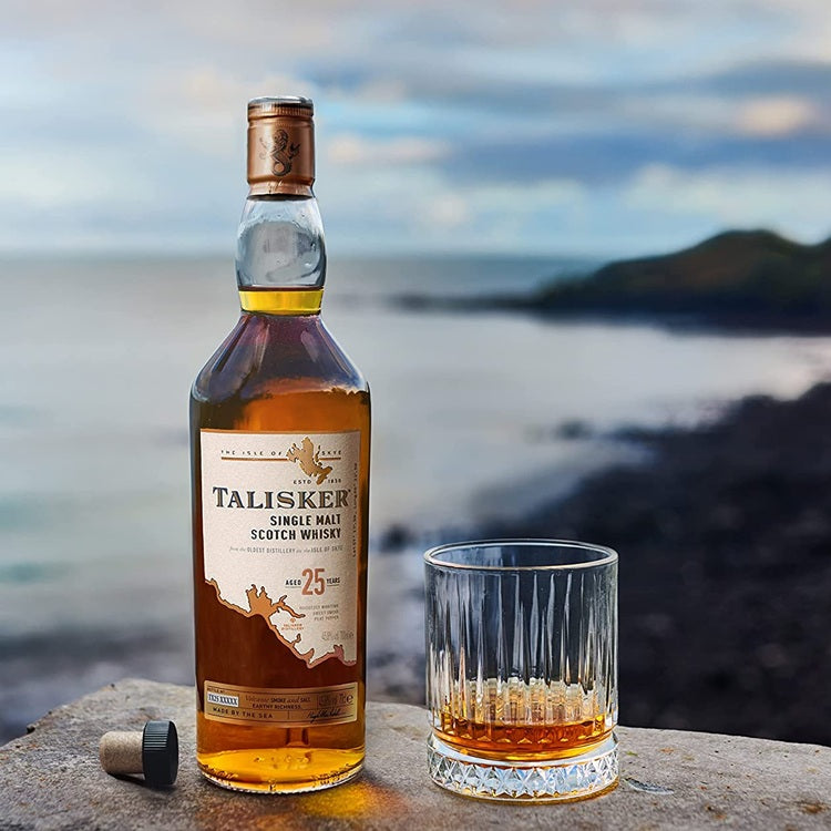 タリスカー 25年 700ml 45.8% 箱付き シングルモルト スコッチウイスキー