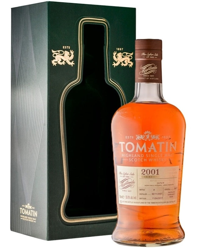 トマーティンTOMATIN2001 限定 世界生産本数は656本 トマーティン – ナガモリ プレミアム ワイン&ウイスキー