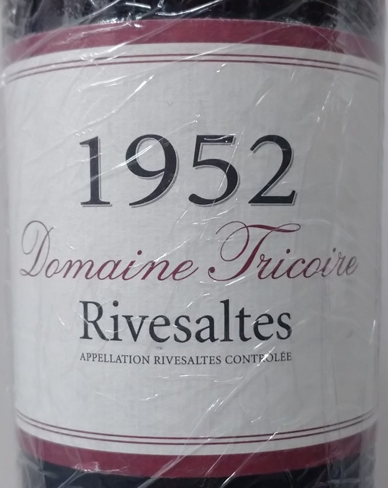 トリコワール リヴザルト 1952 ラングドック・ルーション 酒精強化ワイン