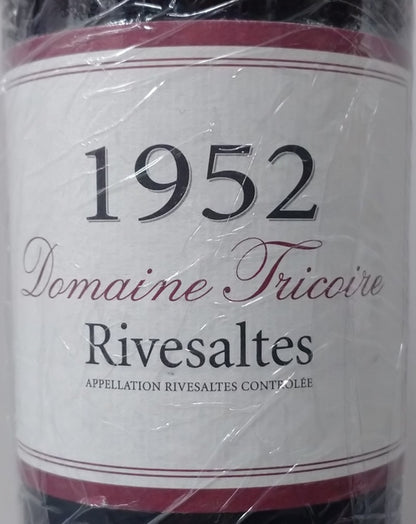 トリコワール リヴザルト 1952 ラングドック・ルーション 酒精強化ワイン