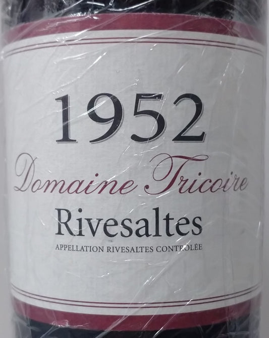 トリコワール リヴザルト 1952 ラングドック・ルーション 酒精強化ワイン